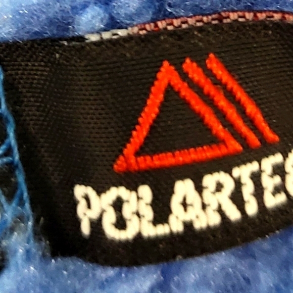 L.L. BEAN Cute Polartec Teddy Jacket in Electric Blue Women's Small - Picture 8 of 9